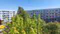 Blick vom Balkon