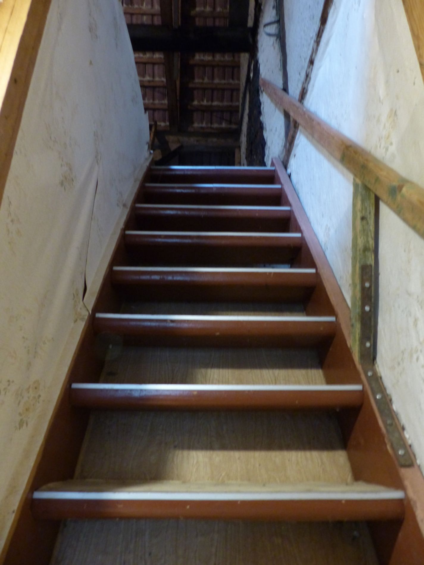 Treppe zum Dachboden