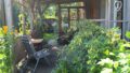 Terrasse vor dem Hintereingang
