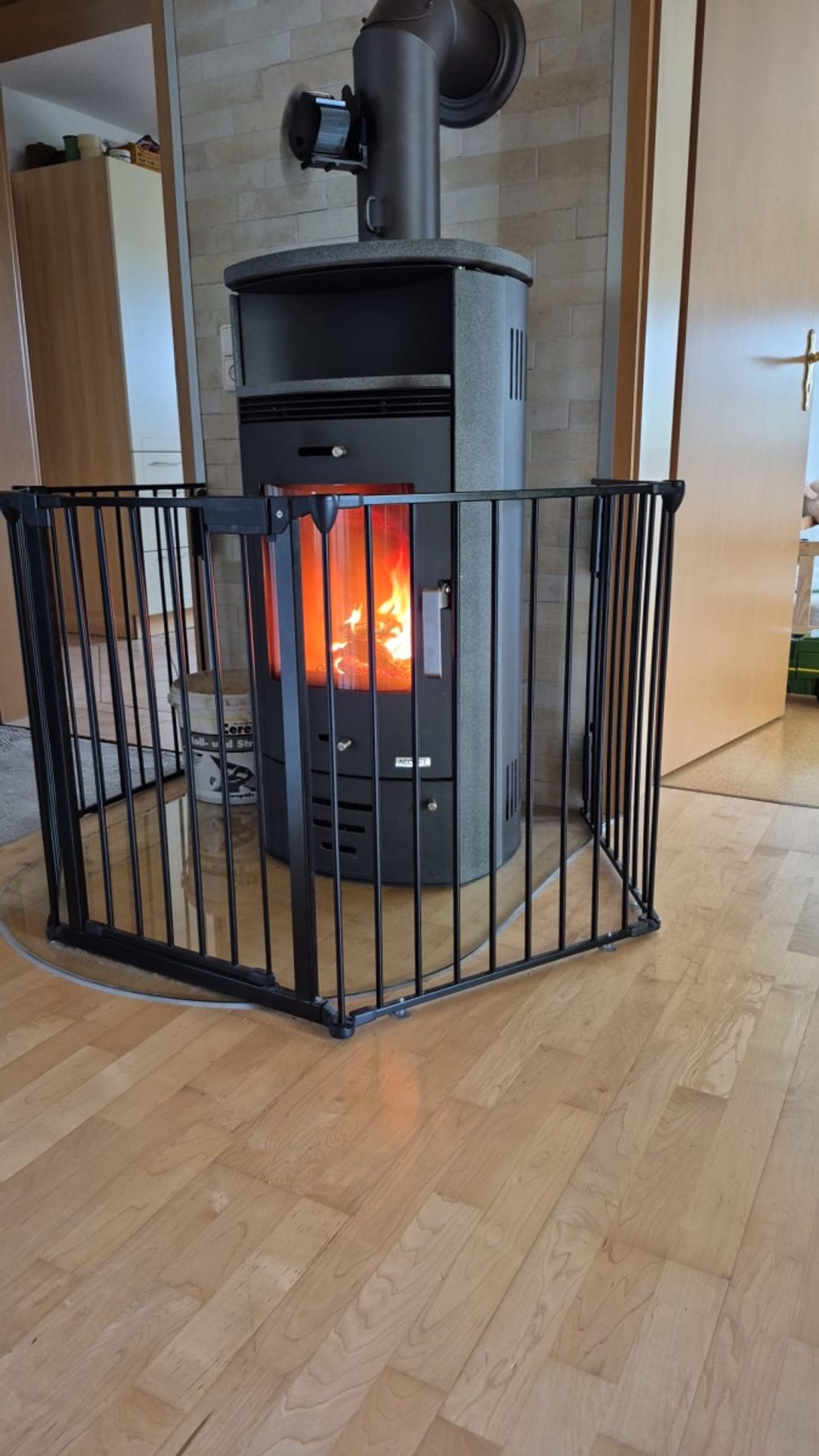 Kamin im WZ