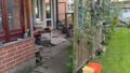 Terrasse vor dem Hintereingang