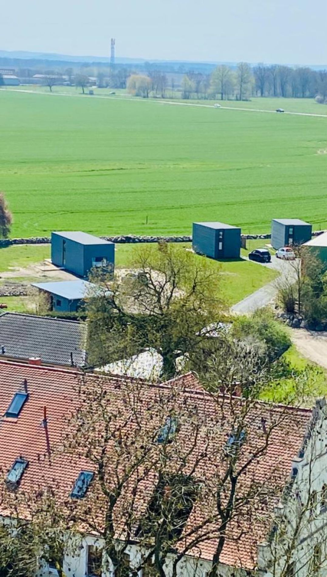Blick über die hintere Anlage