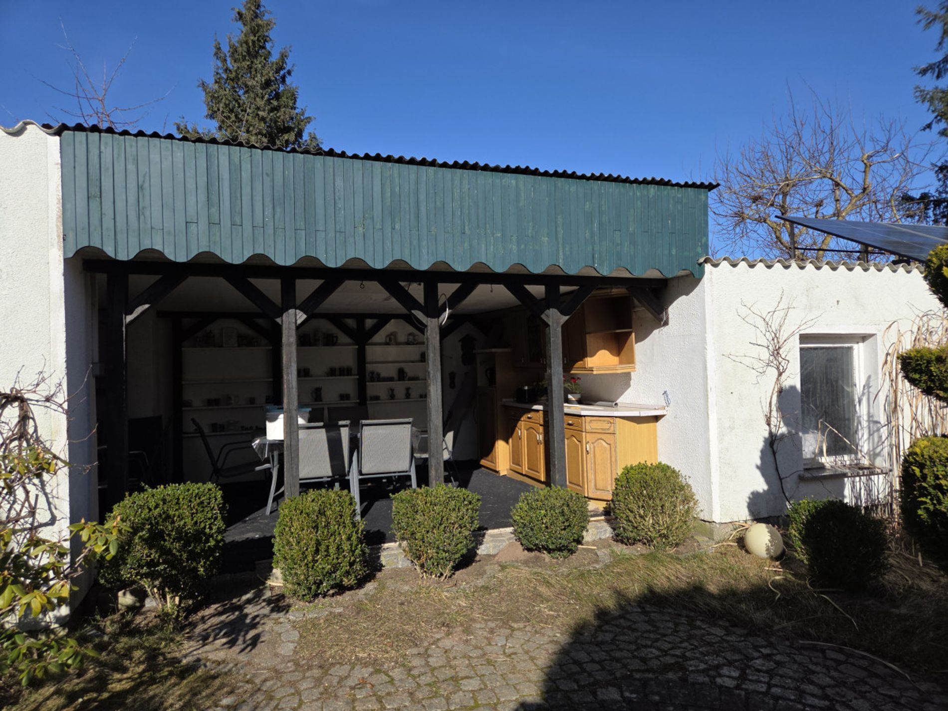 Sommerküche..Sitzecke