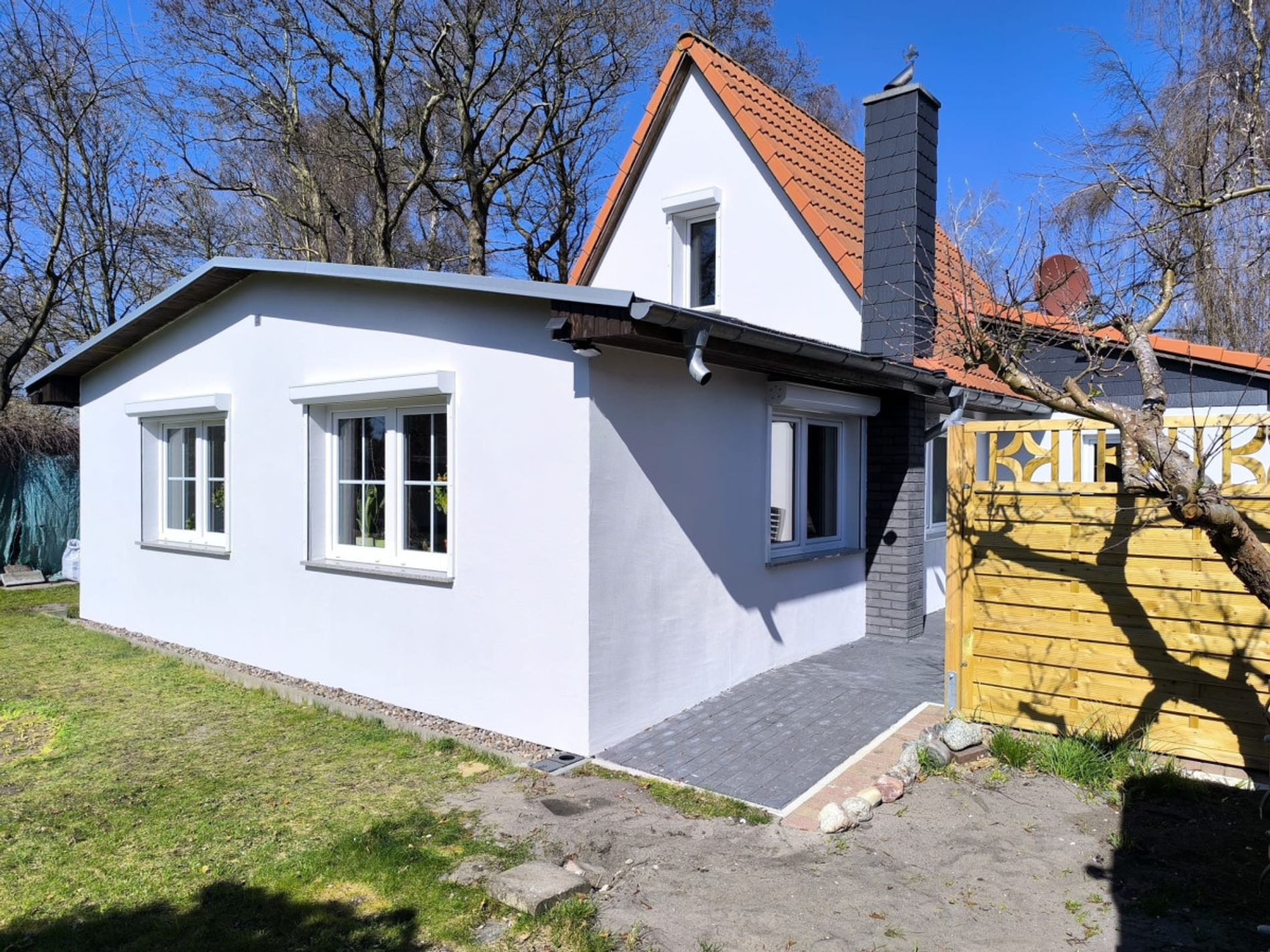 "Durchgang" zur Terrasse