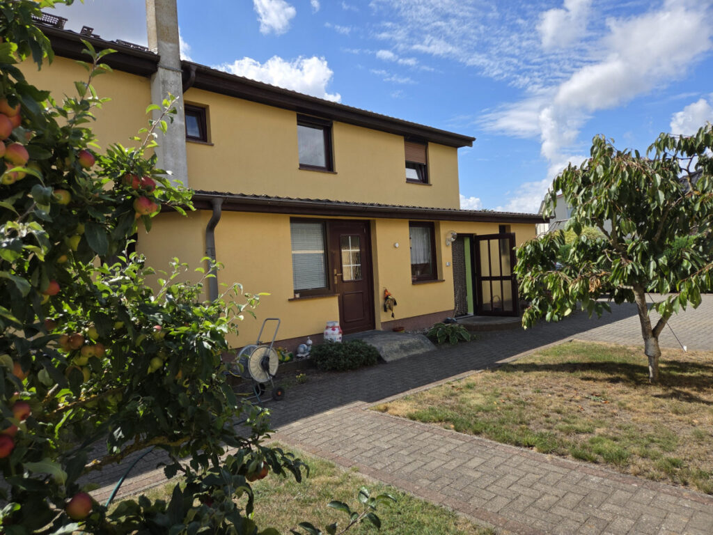 Haus hintrere Ansicht