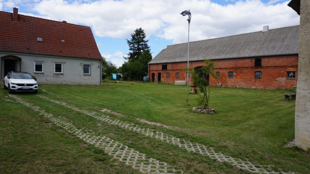 Haus und Innenhof